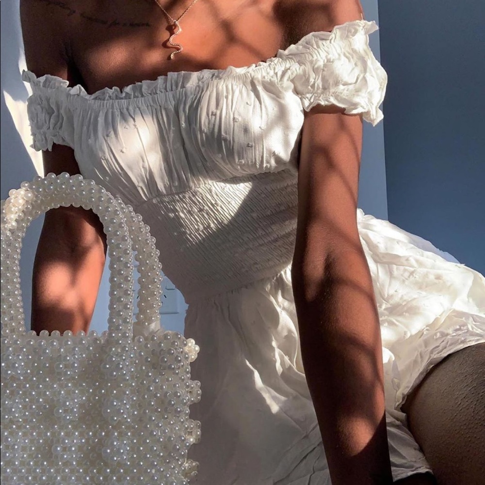 White Playsuit Romper